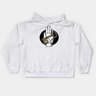 key in hand Kids Hoodie